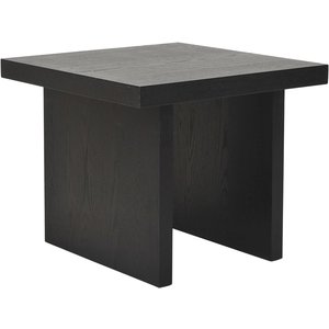 Brenham sidobord 60 x 60 cm - Svartbetsat - Sidobord & lampbord
