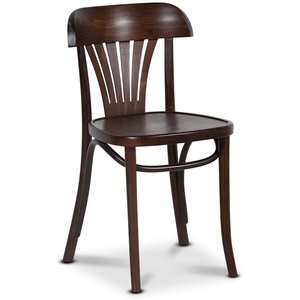 2 st No 24 matstol - Valnöt - Trästolar