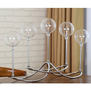 Globe Ljusstake B56 - Krom - Bordslampor -Lampor - Bordslampor