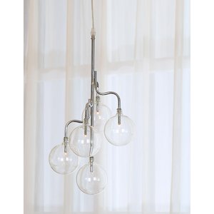 Globe fönsterlampa - Krom / Glas - Fönsterlampor -Lampor - Fönsterlampor