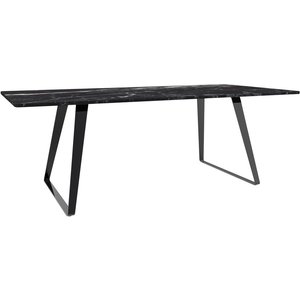 Kvarnbacken matbord 200 cm - Svart/grå - Övriga matbord