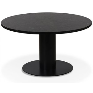 Next 85 runt soffbord - Svart / marmor -Marmorbord - Bord