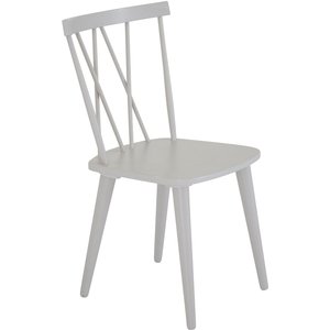 2 st Treviso pinnstol - Grå - Trästolar