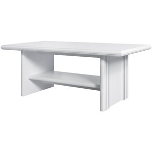 Tromsö soffbord 130 cm - Vit - Soffbord i trä