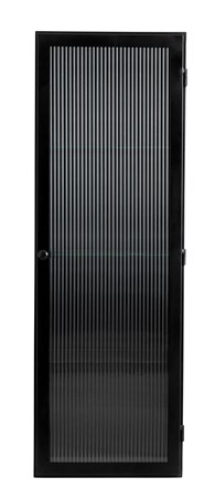 Väggskåp Svart 1 dörr - Nordal - bild