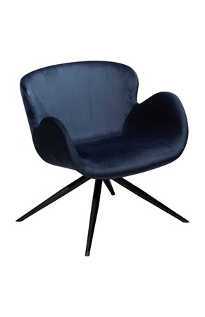 Loungestol Gaia Velour - Dan Form Denmark - bild