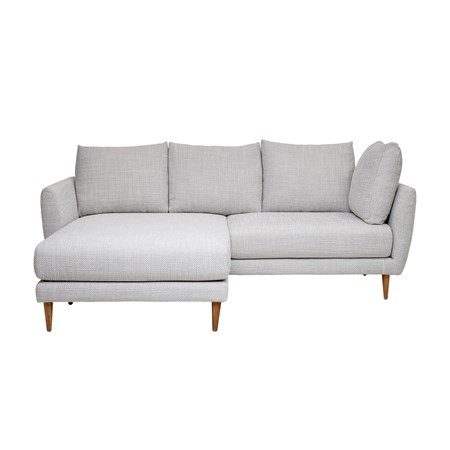 Miles Soffa Polyester Grå 216cm - Bloomingville - bild