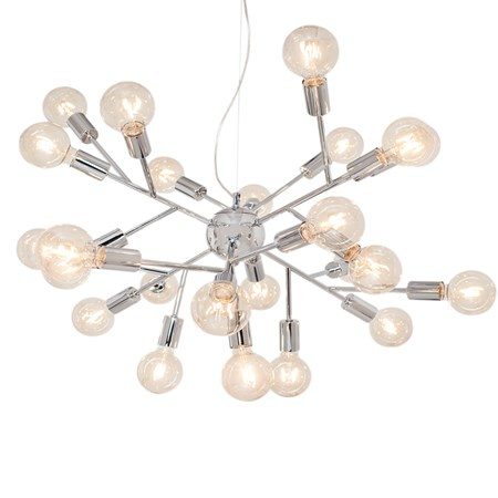 Hero Taklampa 24 Låg Krom - By Rydéns - bild