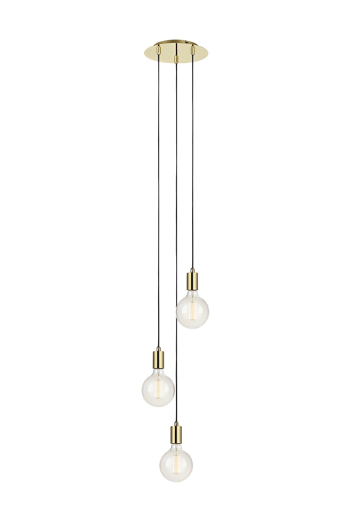 hom_1530889-01_Fs Bild på SKY Pendel 3L Rund Mässing - Markslöjd