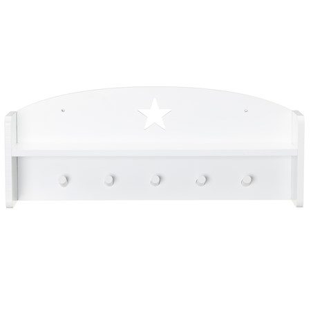 Vägghylla Star Vit - Kids Concept - bild