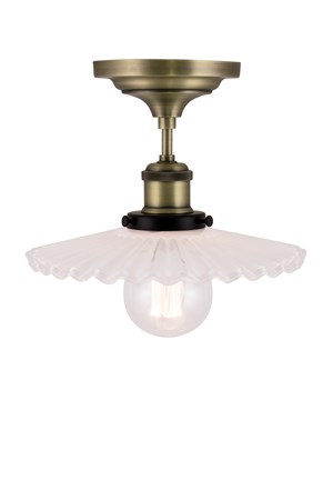 Cobbler Plafond Vit 25 cm - Globen Lighting - bild