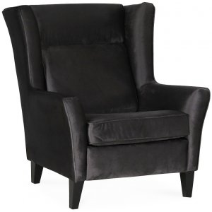 Berta fåtölj - Antracit -Tygfåtöljer - Fåtöljer