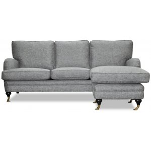 Howard Divansoffa i tyg - Grå -Soffor - Howardsoffor