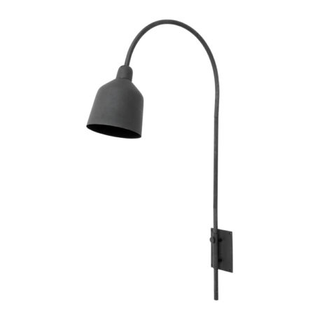 Bild på CITY Vägglampa Svart från Nordal