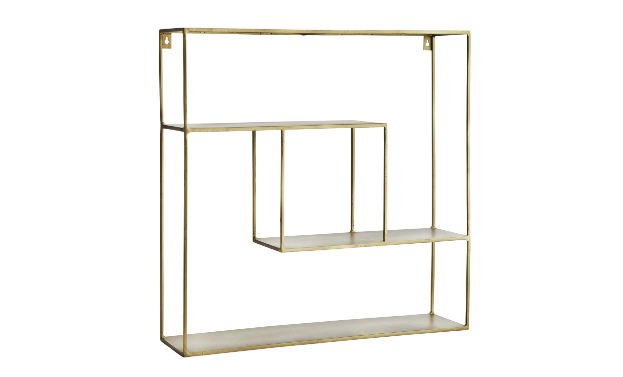 17196AB Bild på KEELY Hylla Mässing från Madam Stoltz