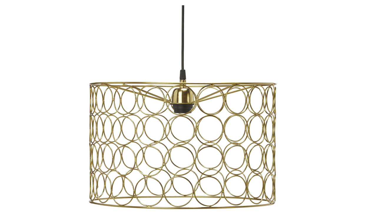 1854011 Bild på RING Taklampa Guld 40 cm från PR Home