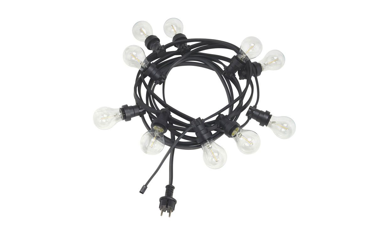 1897203-8060 Bild på BRIGHT Ljusslinga Svart Klar 7