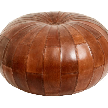 Bild på RUGBY Sittpuff Läder från Nordal