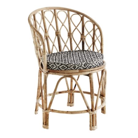 Bild på DARIA Stol Bambu Svart/Vit från Madam Stoltz