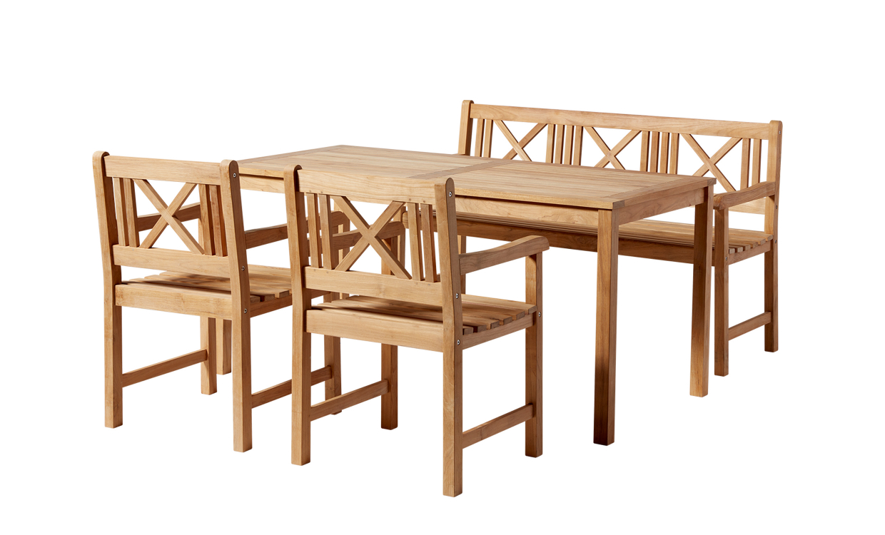 2502000-2-1 Bild på ROSENBORG Trädgårdsgrupp Teak från Cinas