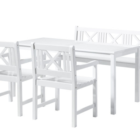 Bild på ROSENBORG Trädgårdsgrupp Vit från Cinas