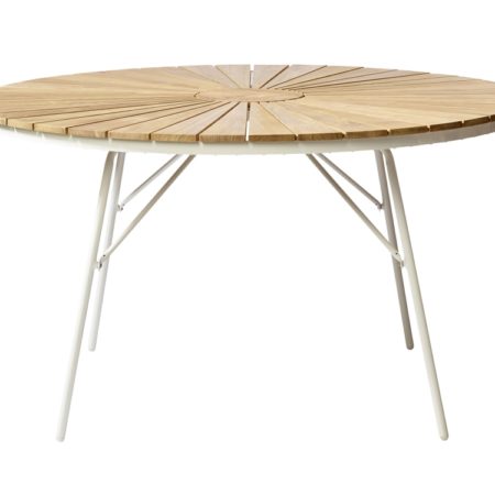 Bild på ELLEN Trädgårdsbord Teak/Vit 130 från Cinas
