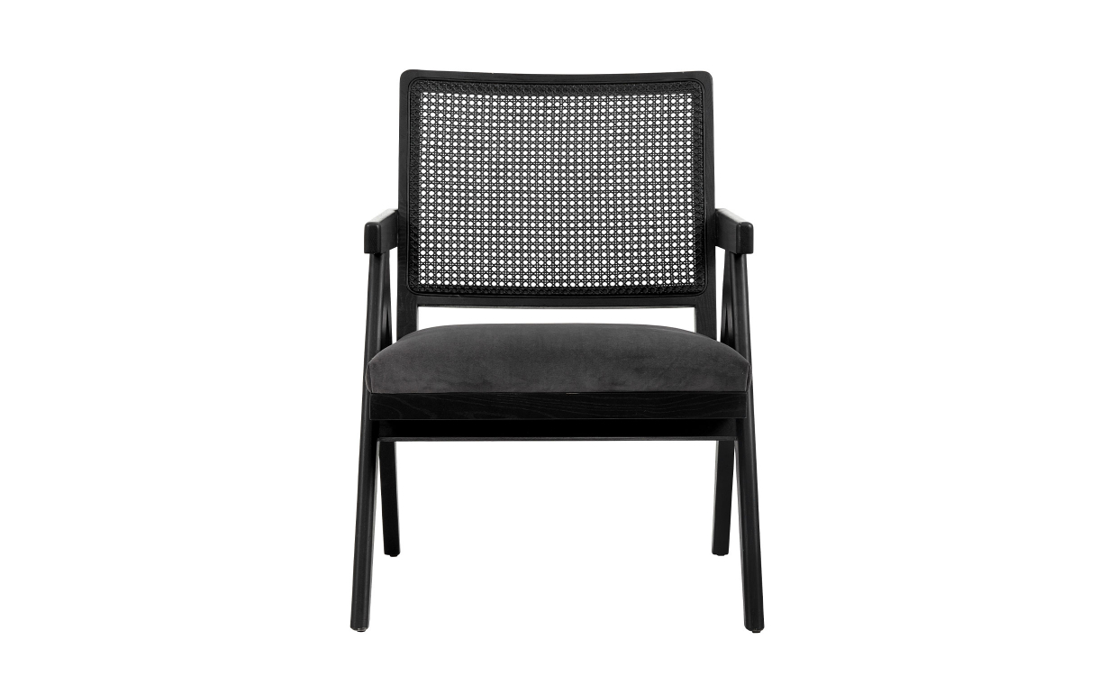 3277 Bild på WICKERWORK Fåtölj Svart från Nordal