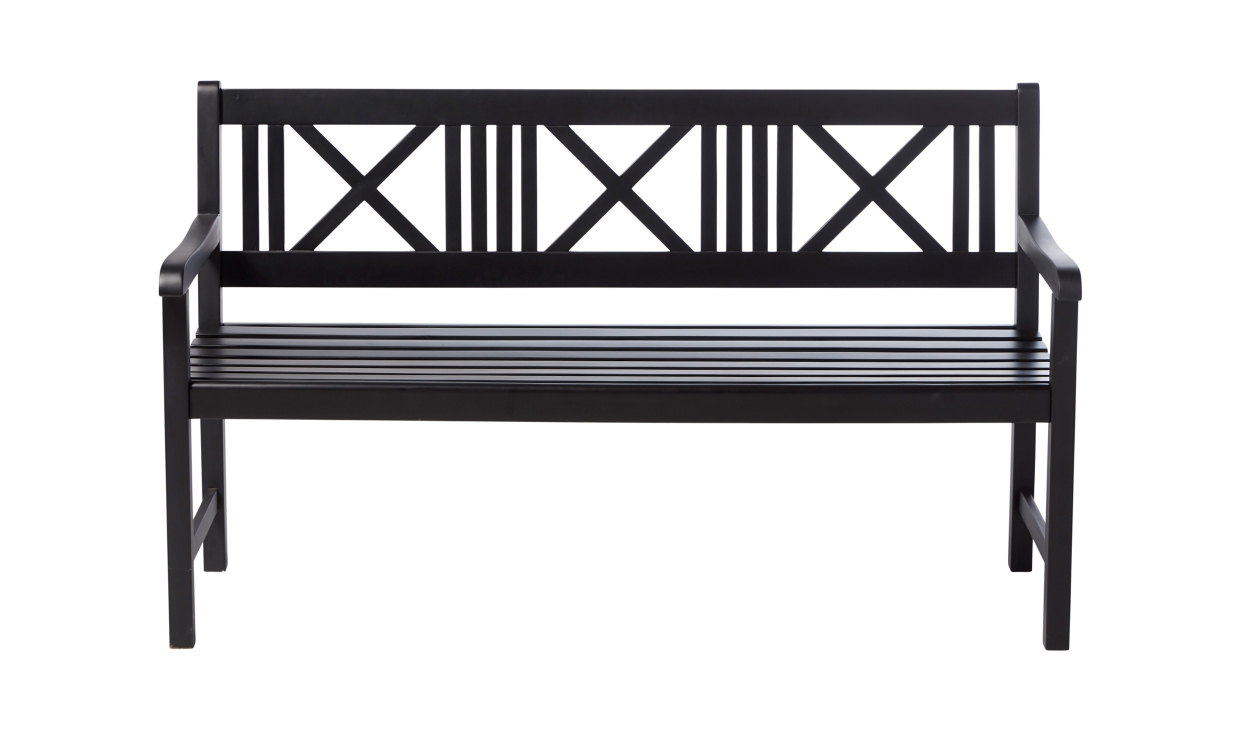 4501021 Bild på ROSENBORG Trädgårdssoffa Svart från Cinas