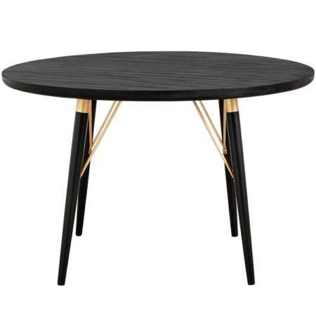 Bild på CHANTAL Matbord 120 Svart från Nordal