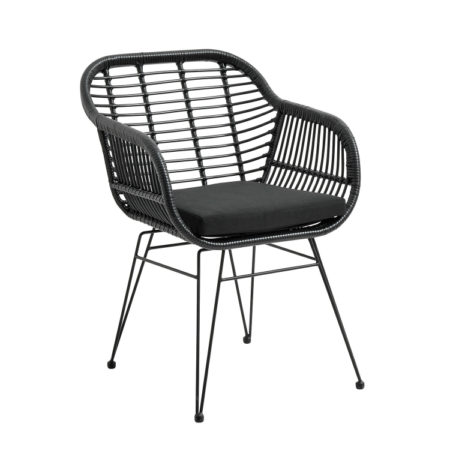 Bild på GARDEN Fåtölj Svart från Nordal