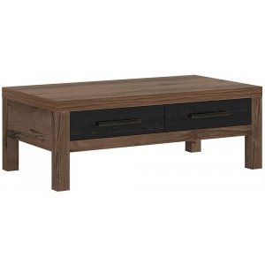 Carrie soffbord 110 x 60 cm - Brun ek - Soffbord i trä