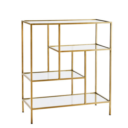 Bild på WYNN Hylla Mässing/Glas från Madam Stoltz