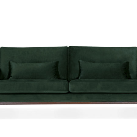 Bild på STOCKHOLM 3-sits soffa Velvet Edition Grön från SoffaDirekt