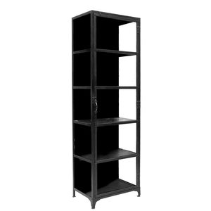 Athea vitrinskåp i plåt - Svart - Vitrinskåp & Glasskåp -Vitrinskåp & Glasskåp - Hyllor & Förvaring