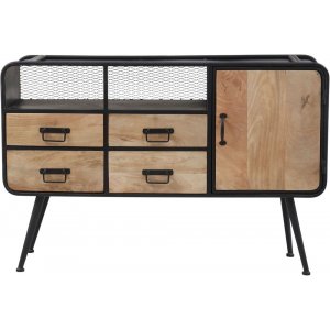 Barolo byrå - Trä/svart - Byråar -Hyllor & Förvaring - Byråar