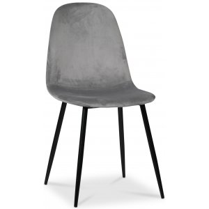 4 st Carisma stol - Grå/svart - Klädda & stoppade stolar