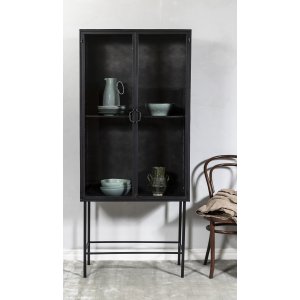 Industry vitrinskåp i metall - Metall / Glas - Vitrinskåp & Glasskåp -Vitrinskåp & Glasskåp - Hyllor & Förvaring