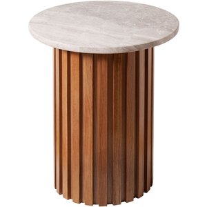 Matisse runt lampbord Ø50 cm - Ek -Sidobord & lampbord - Bord