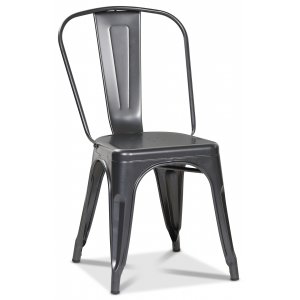 4 st Plåtstol Industry Ingo - Plåt - Metallstolar