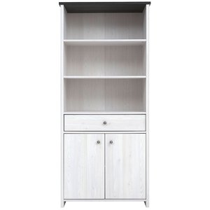 Salvador bokhylla - Vit/svart - Bokhyllor -Hyllor - Bokhyllor