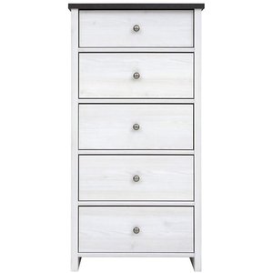 Salvador byrå - Vit/svart - Byråar -Hyllor & Förvaring - Byråar