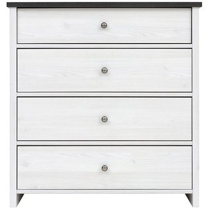 Salvador byrå - Vit/svart - Byråar -Hyllor & Förvaring - Byråar