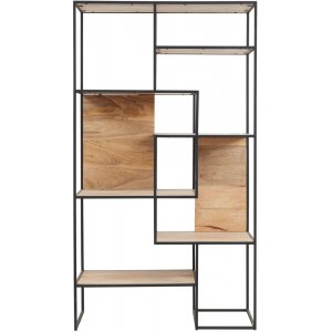 Tessa bokhylla - Svart/trä - Bokhyllor -Hyllor - Bokhyllor