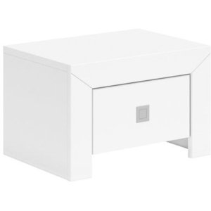 Turner sängbord - Vit - Sängbord -Sovrumsmöbler - Sängbord