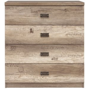 Wash byrå - Ek - Byråar -Hyllor & Förvaring - Byråar