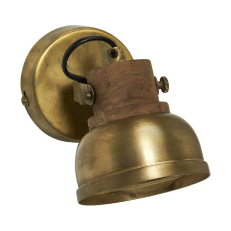 Bild på RUTLAND Singel Vägglampa Guld 10 från PR Home