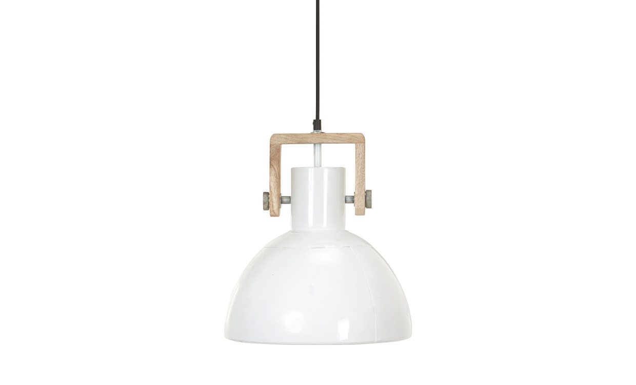 1372910 Bild på ASHBY Taklampa Singel Vit H33 från PR Home