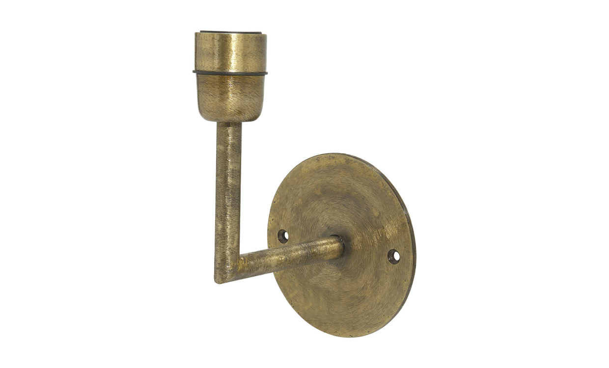 1442202 Bild på BASE Vägglampa Beaten Gold H22 från PR Home