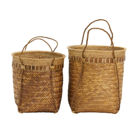 Bild på BALIE Korgar M Natur från House Doctor