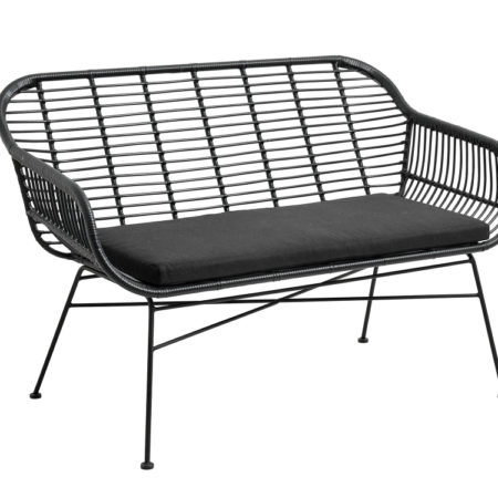 Bild på GARDEN Soffa Svart från Nordal